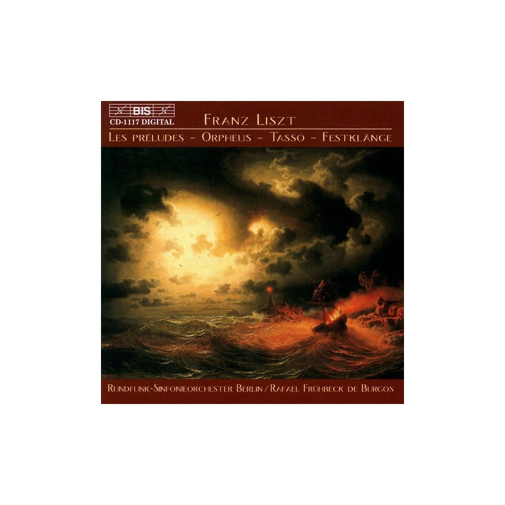 LISZT - Frühbeck de Bur - Les préludes, poème symphonique pour orchestre..